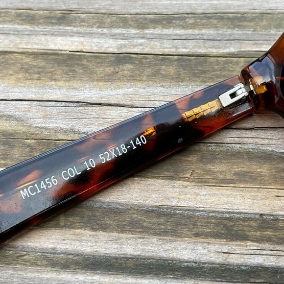 Max Cole EyeglassesSunglasses Frame Brown Tortoise MC1456 52[]18 140 Frame Only - Picture 10 of 12